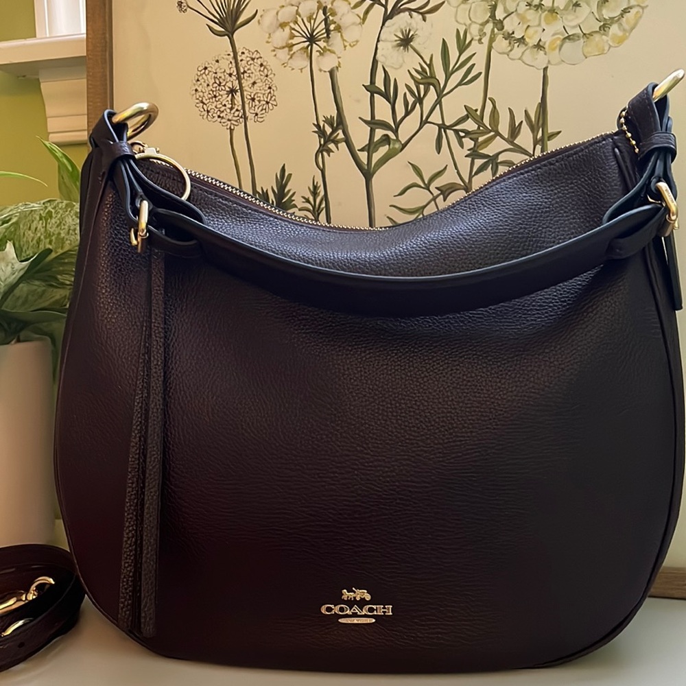 Coach Sutton Handbag in Oxblood color